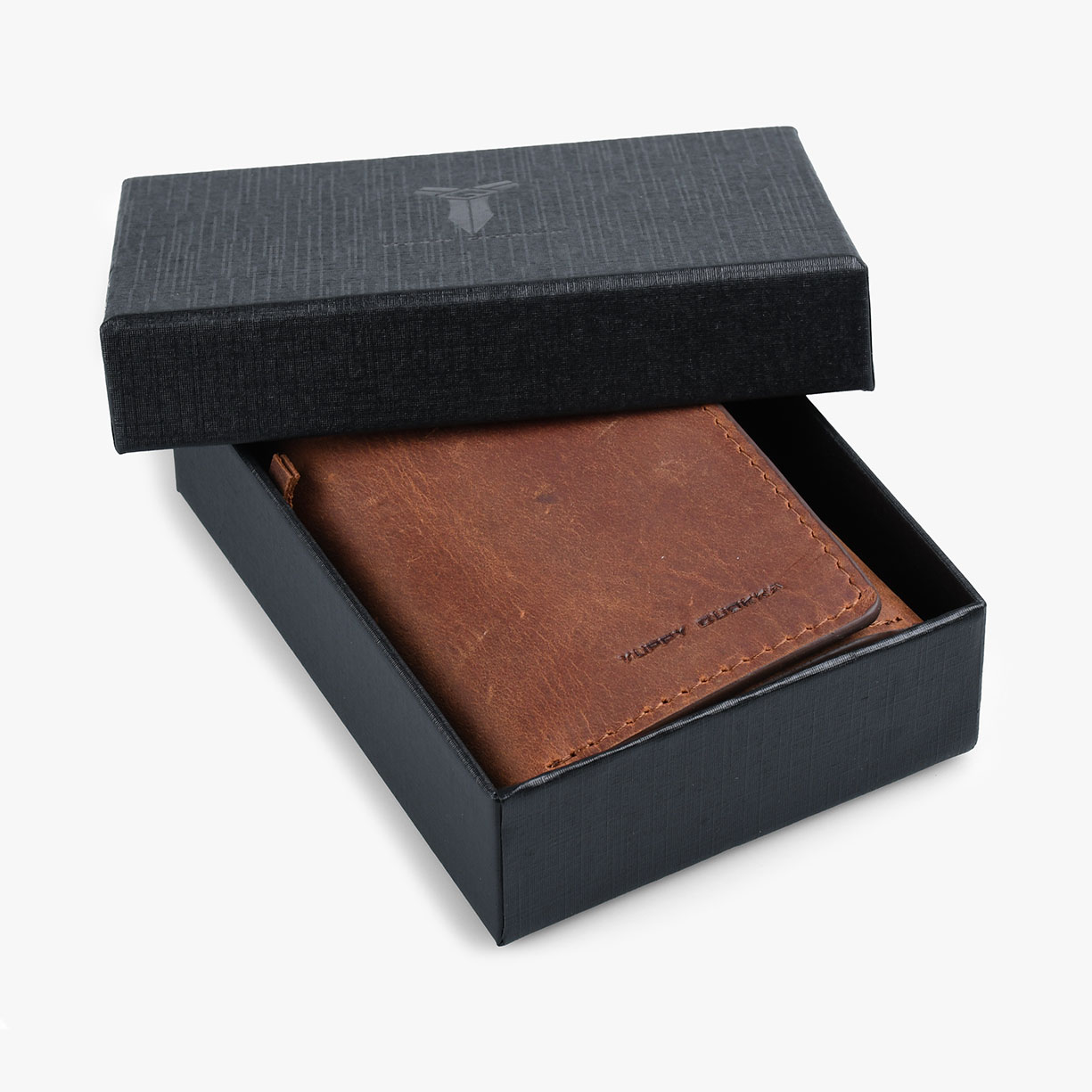 OIL WAX LEATHER SHORT WALLET