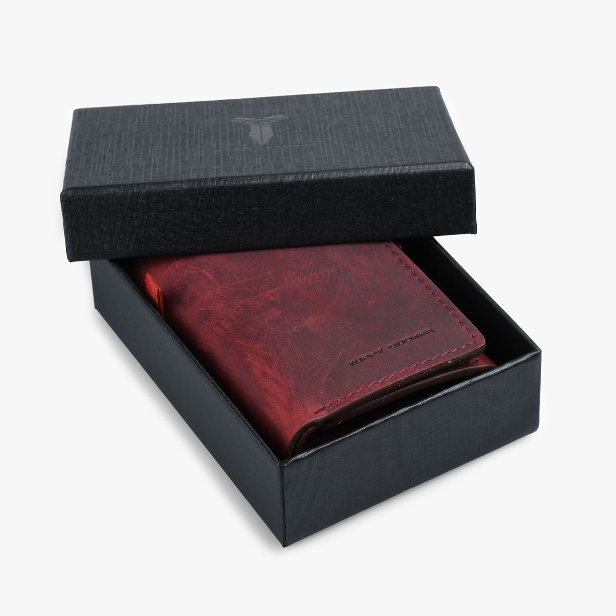 OIL WAX LEATHER SHORT WALLET