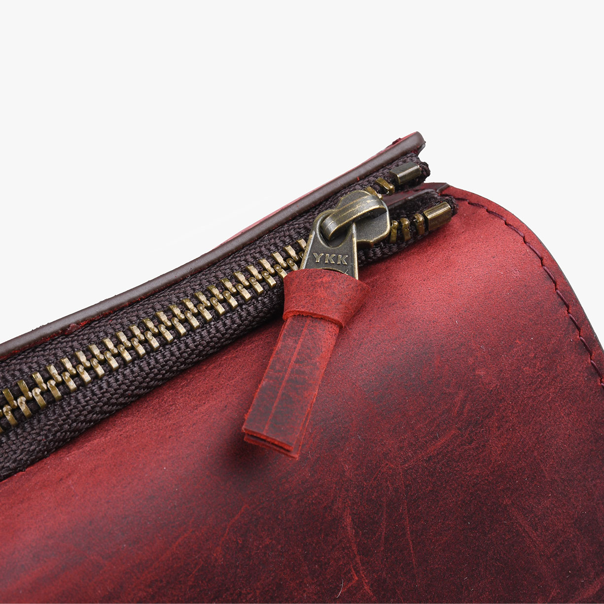 OIL WAX LEATHER SHORT WALLET
