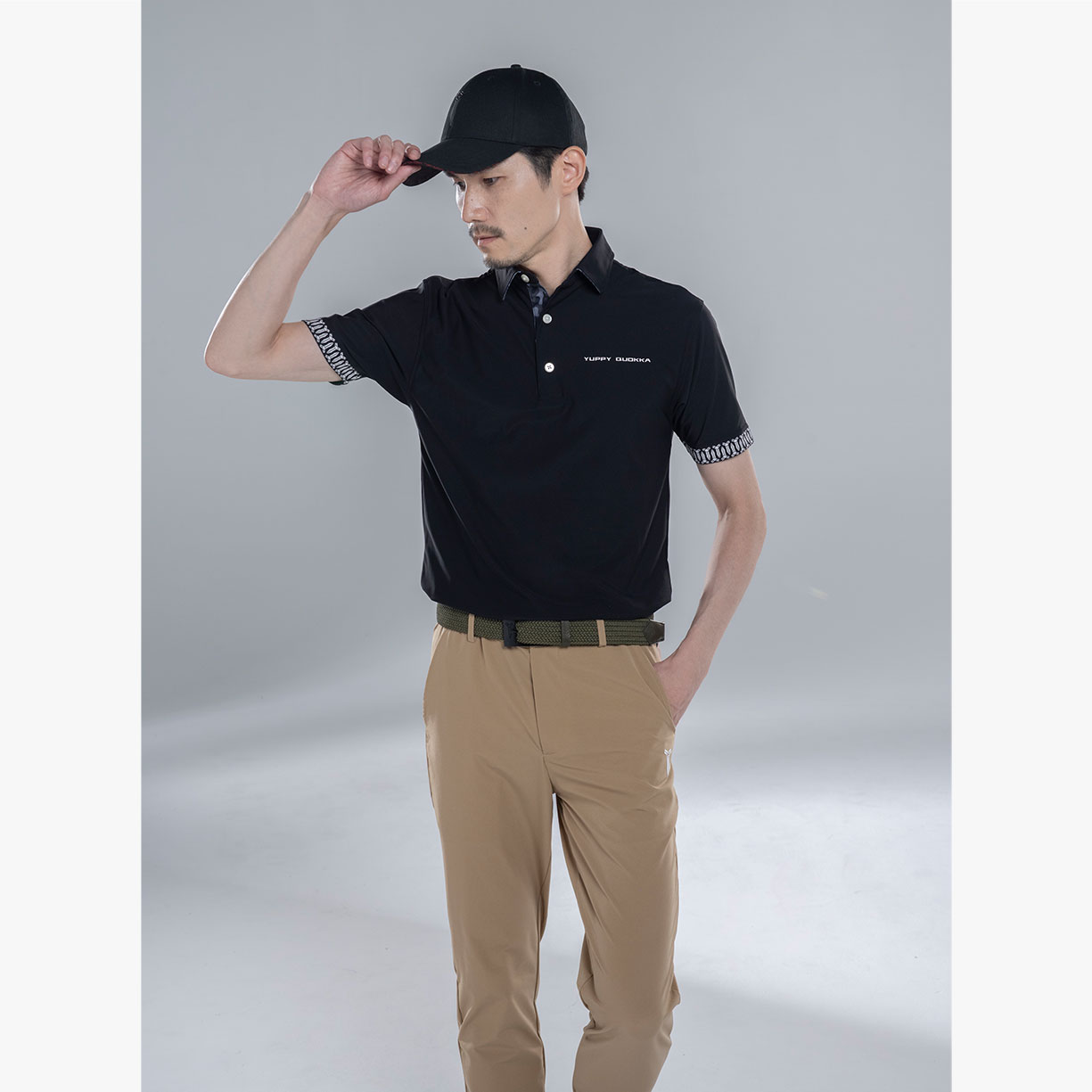 MENS NYLON SOLID-CLR POLO - 画像 (33)
