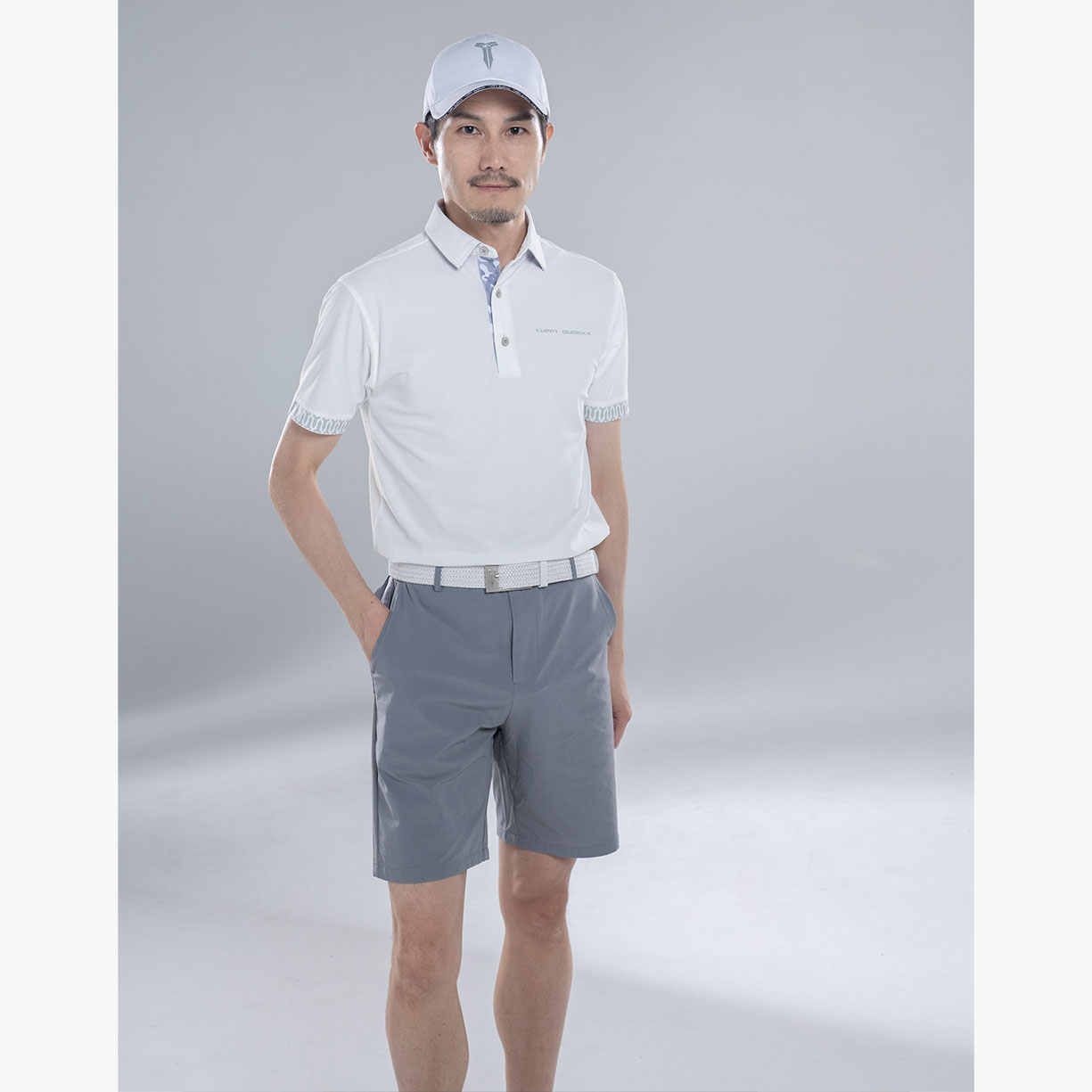 MENS NYLON SOLID-CLR POLO - 画像 (42)