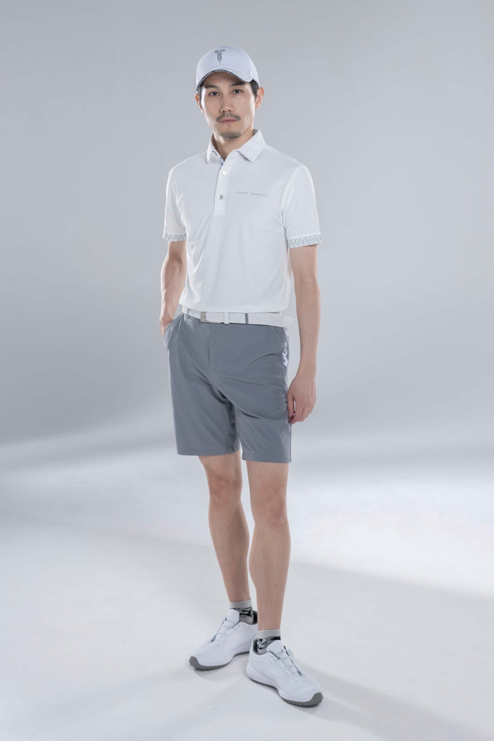 MENS NYLON SOLID-CLR POLO - 画像 (40)