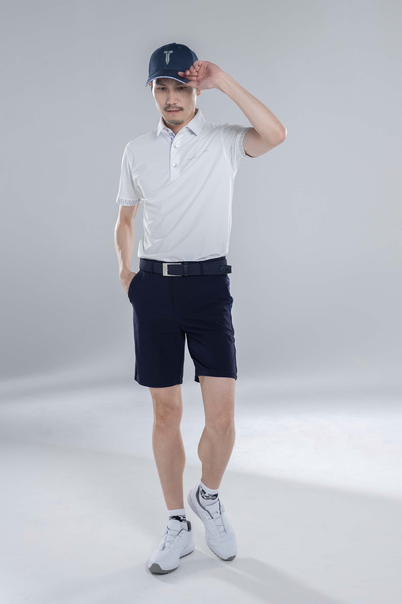 MENS NYLON SOLID-CLR POLO - 画像 (39)