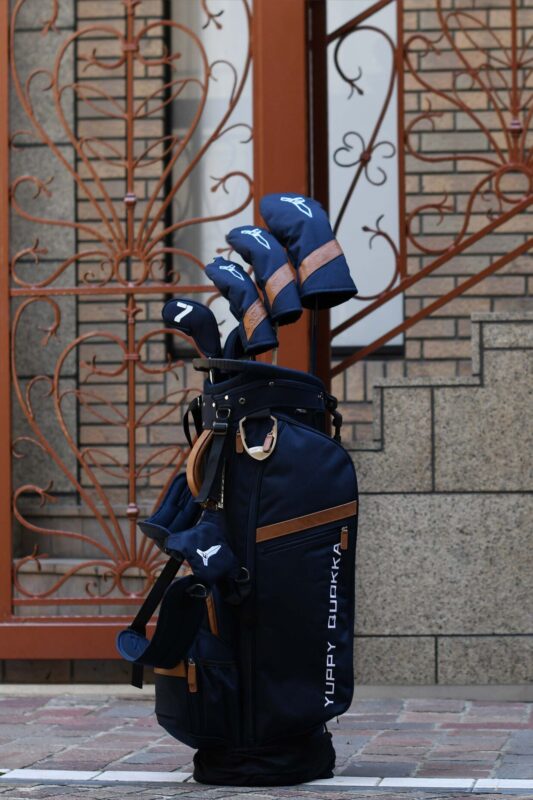 LUX CF | 9.0 STAND CADDIE BAG - NAVY