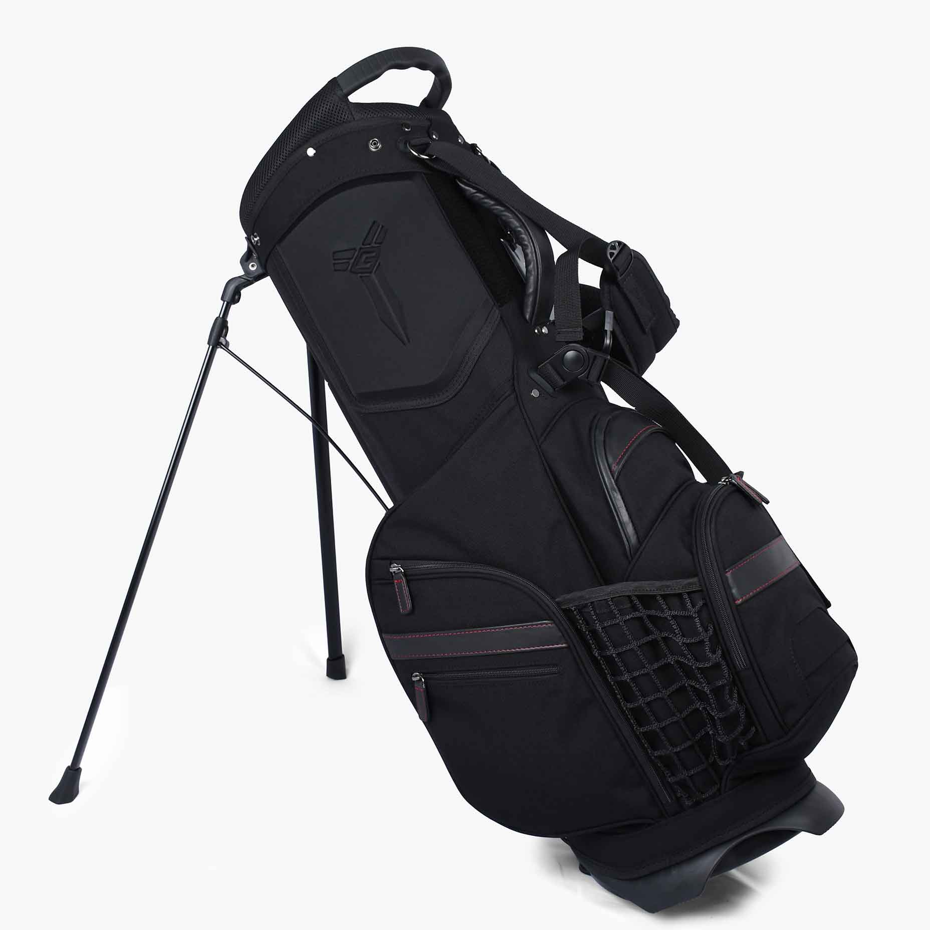 LUX CF | 9.0 STAND CADDIE BAG - BLACK - 画像 (4)