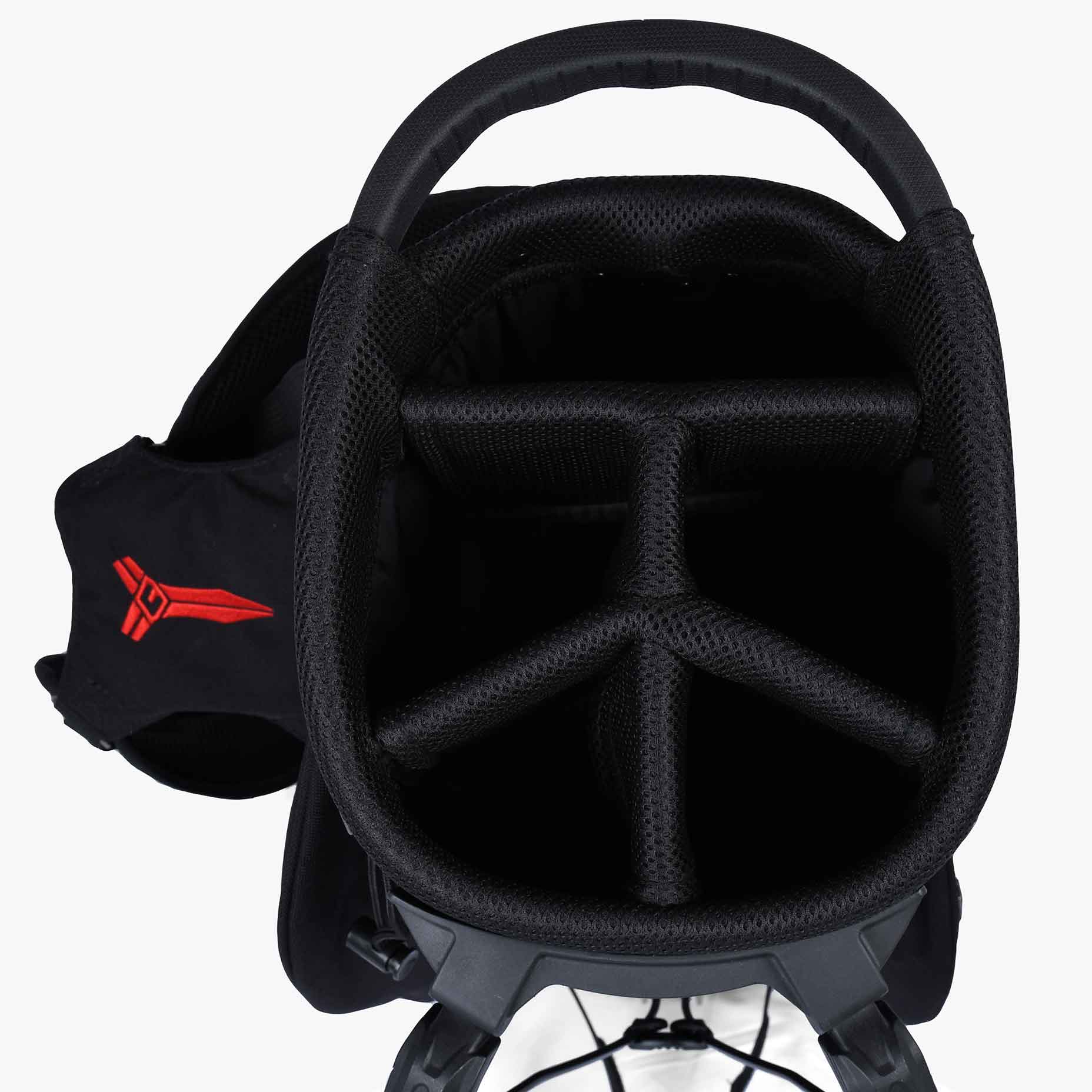 LUX CF | 9.0 STAND CADDIE BAG - BLACK - 画像 (7)