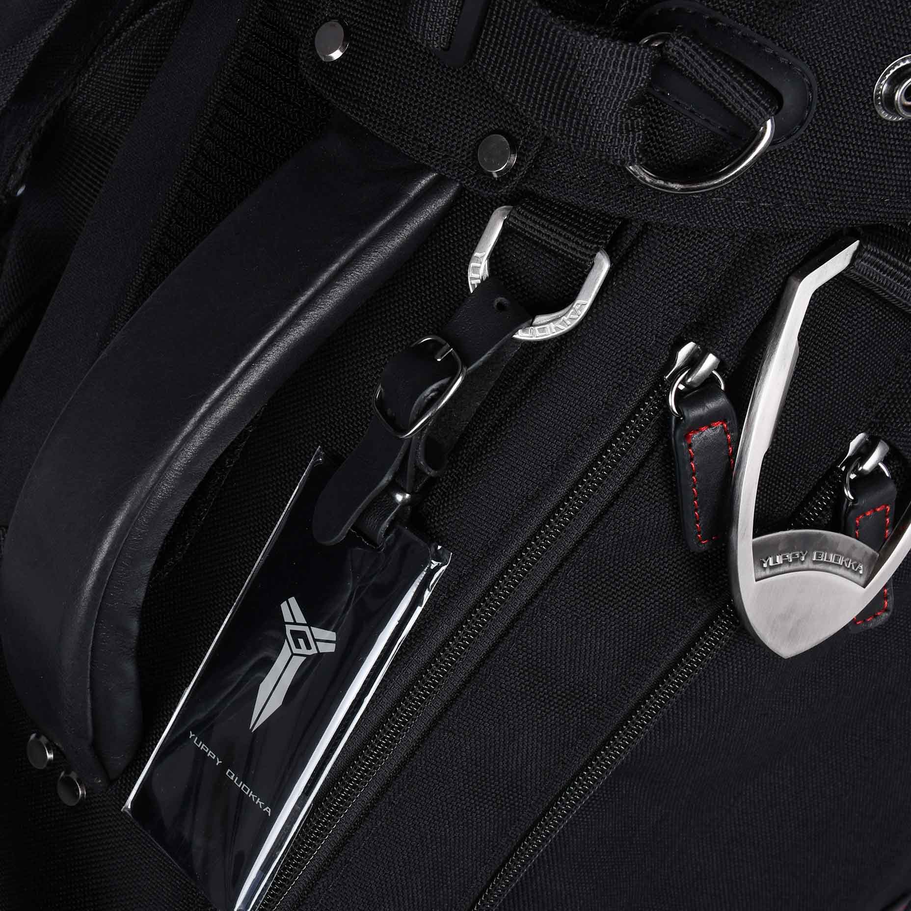 LUX CF | 9.0 STAND CADDIE BAG - BLACK - 画像 (12)