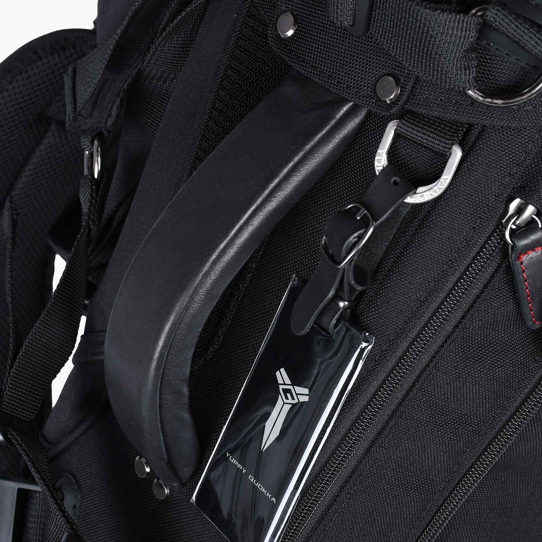 LUX CF | 9.0 STAND CADDIE BAG - BLACK - 画像 (13)