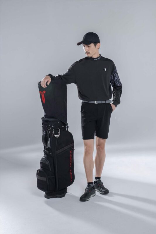 LUX CF | 9.0 STAND CADDIE BAG - BLACK