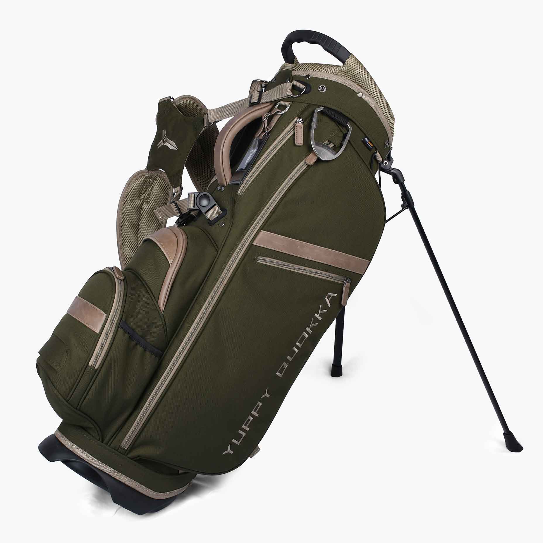 LUX CF | 9.0 STAND CADDIE BAG - OLIVE - 画像 (3)