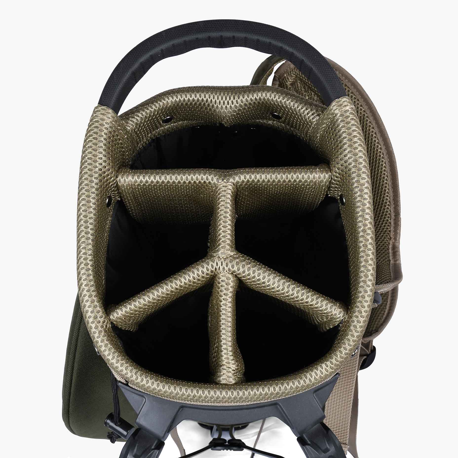 LUX CF | 9.0 STAND CADDIE BAG - OLIVE - 画像 (4)