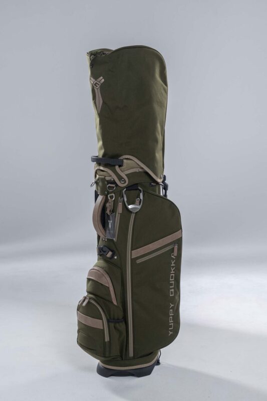 LUX CF | 9.0 STAND CADDIE BAG - OLIVE