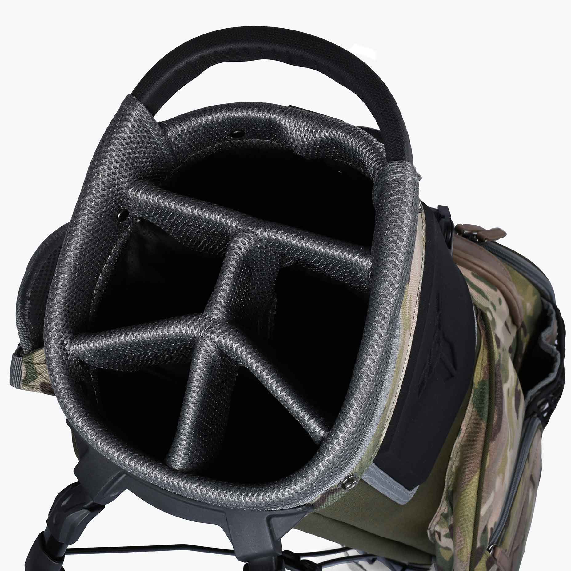 LUX CM | 9.0 STAND CADDIE BAG - MULTICAM - 画像 (4)