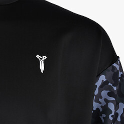STRETCH PREMIUM CAMO MOCK NECK