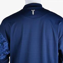 STRETCH PREMIUM CAMO MOCK NECK