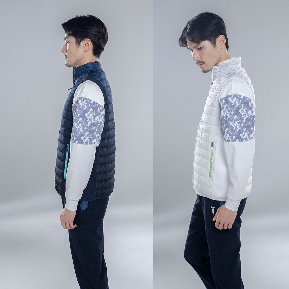 PREMUIM OMBRE CAMO GOLF VEST - 画像 (13)