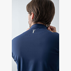 STRETCH PREMIUM CAMO MOCK NECK