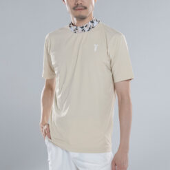 MENS NYLON SOLID-CLR MOCK