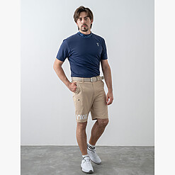 MENS NYLON SOLID-CLR MOCK