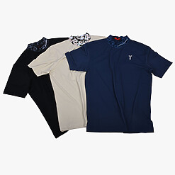 Alternative view of MEN'S NYLON SOLID-CLR MOCK