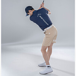 MENS NYLON SOLID-CLR MOCK