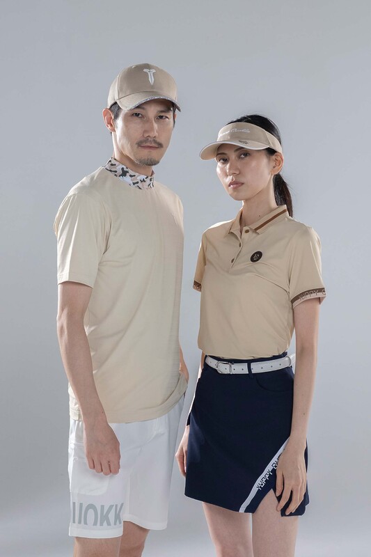 MENS NYLON SOLID-CLR MOCK