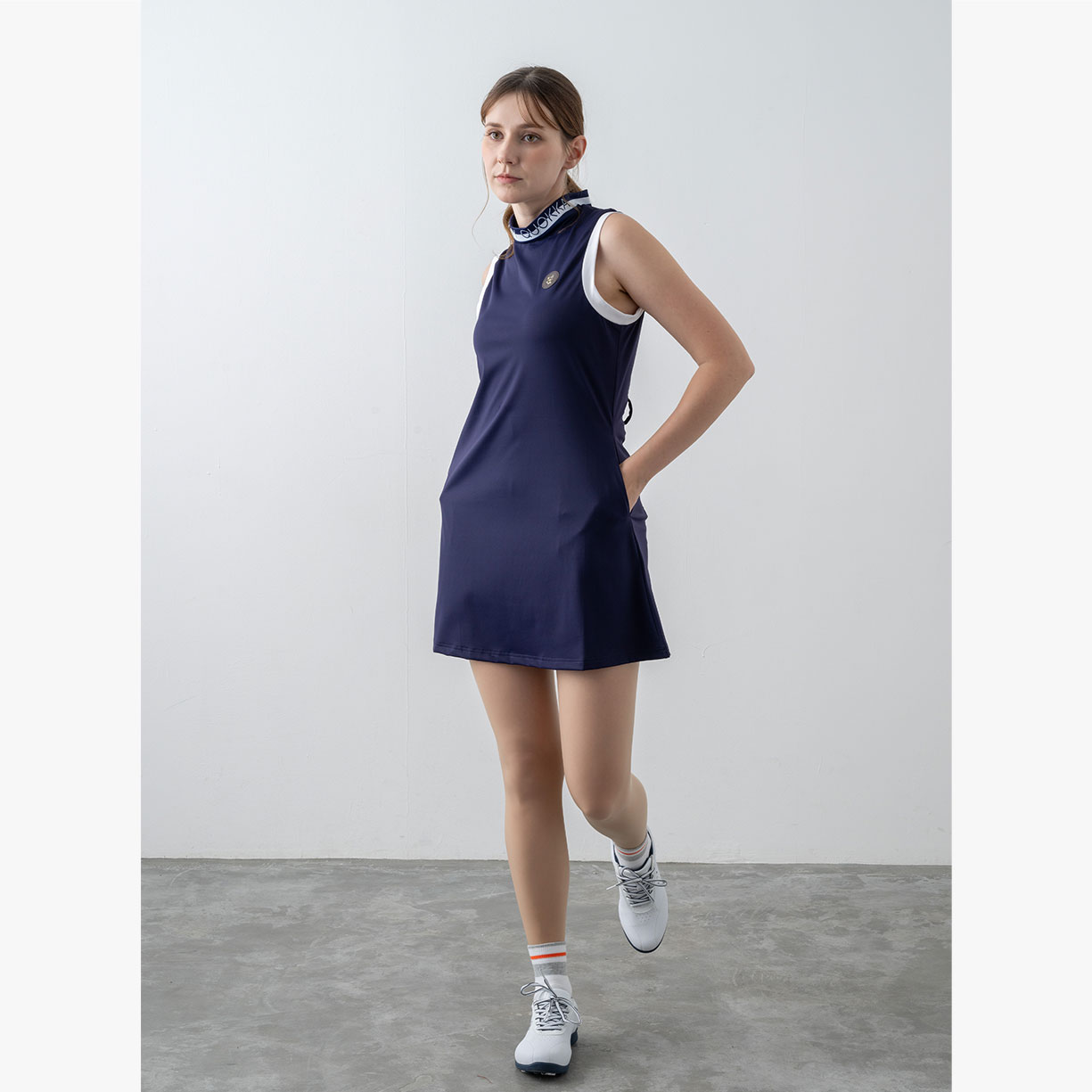 WOMEN’S CLASSY CREST FIT DRESS - Image 13