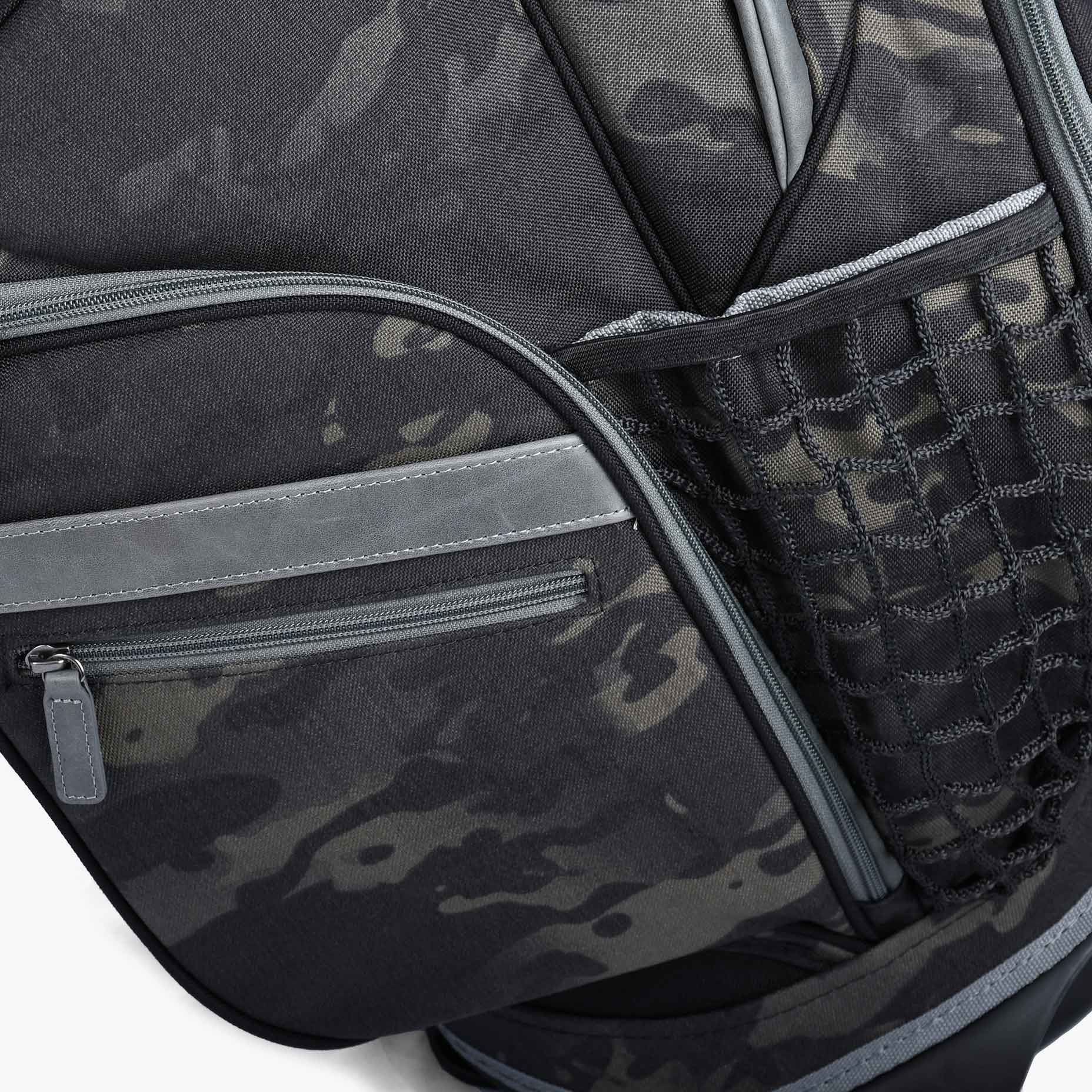 LUX Commercial | 9.0 STAND CADDIE BAG - MULTICAM BLACK - Image 22