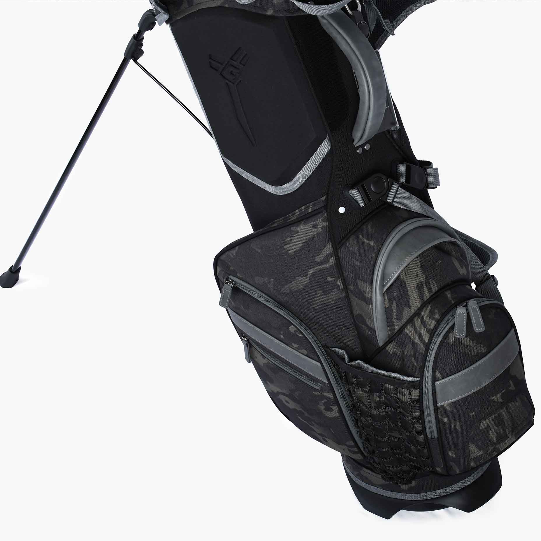 LUX Commercial | 9.0 STAND CADDIE BAG - MULTICAM BLACK - Image 23