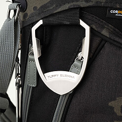 LUX CM | 9.0 STAND CADDIE BAG - MULTICAM BLACK