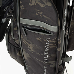 LUX CM | 9.0 STAND CADDIE BAG - MULTICAM BLACK