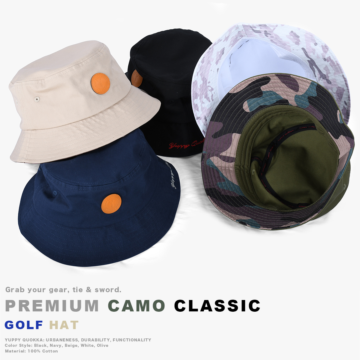 PREMIUM CAMO CLASSIC GOLF HAT - 画像 (9)