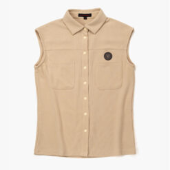 Alternative view of CHERIE CREST SLEEVELESS POLO