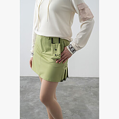 LUXE FLEX POUCH SKIRT