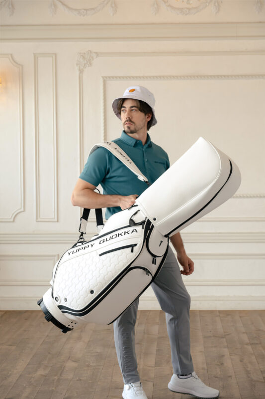 PREMIUM ARMOR CADDIE BAG - BLACK