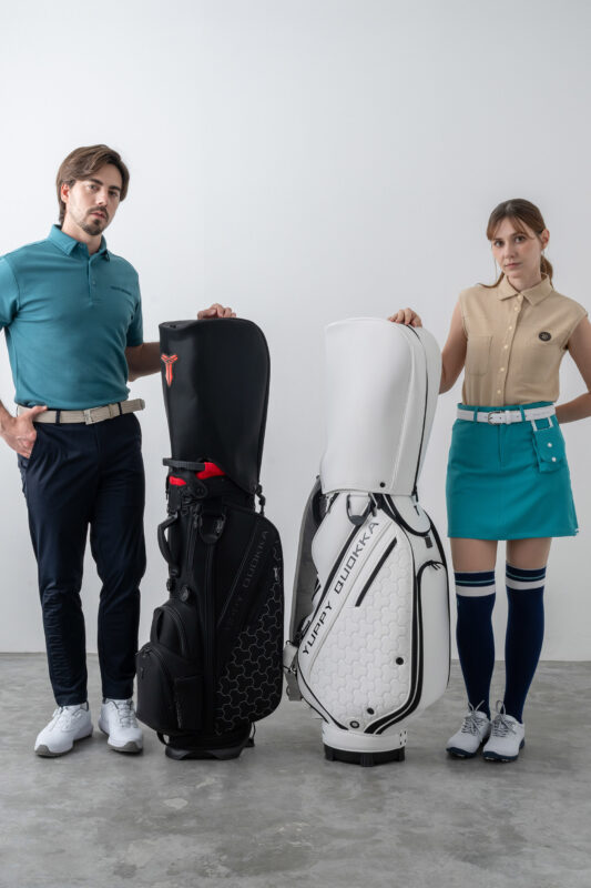 PREMIUM ARMOR CADDIE BAG - BLACK