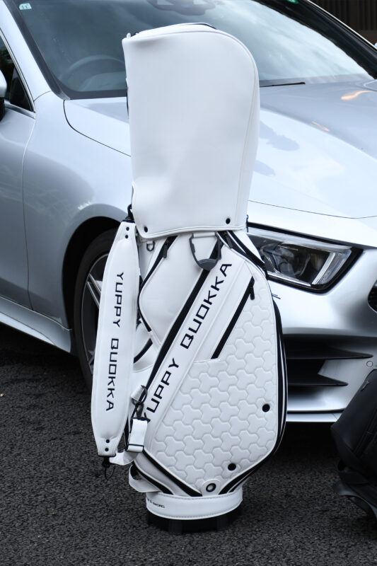 PREMIUM ARMOR CADDIE BAG - WHITE