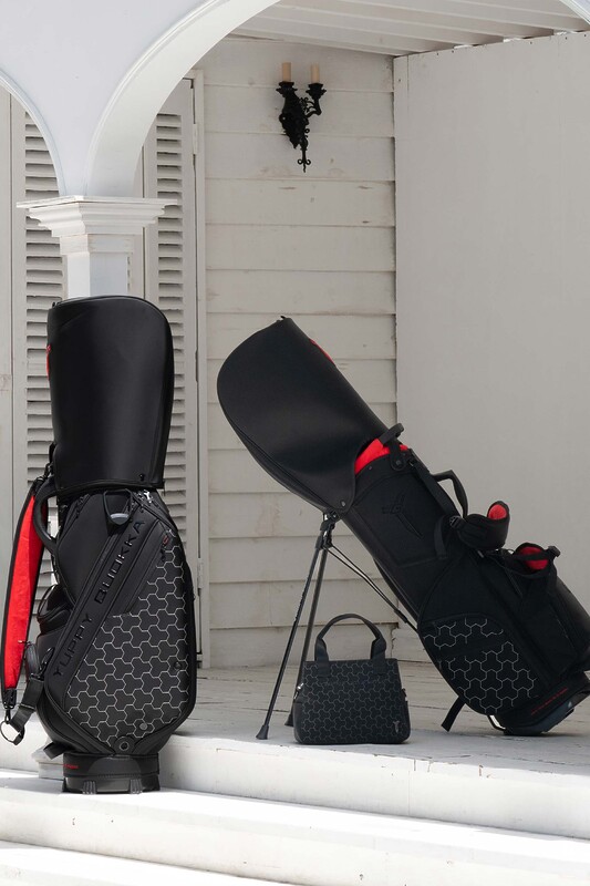 PREMIUM ARMOR CADDIE BAG - BLACK