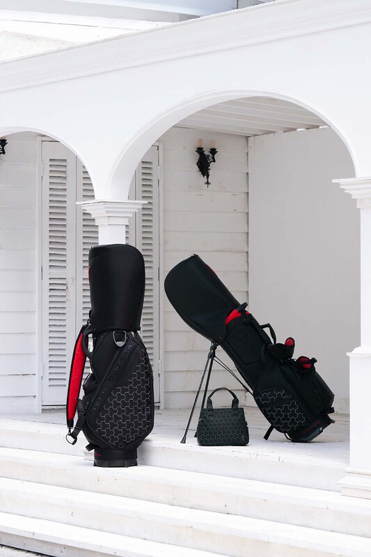 PREMIUM ARMOR CADDIE BAG - BLACK