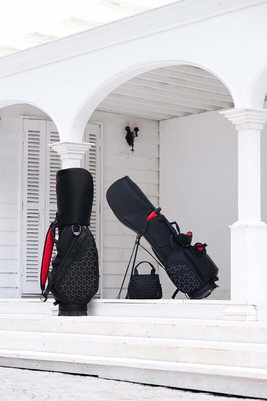 PREMIUM ARMOR CADDIE BAG - BLACK