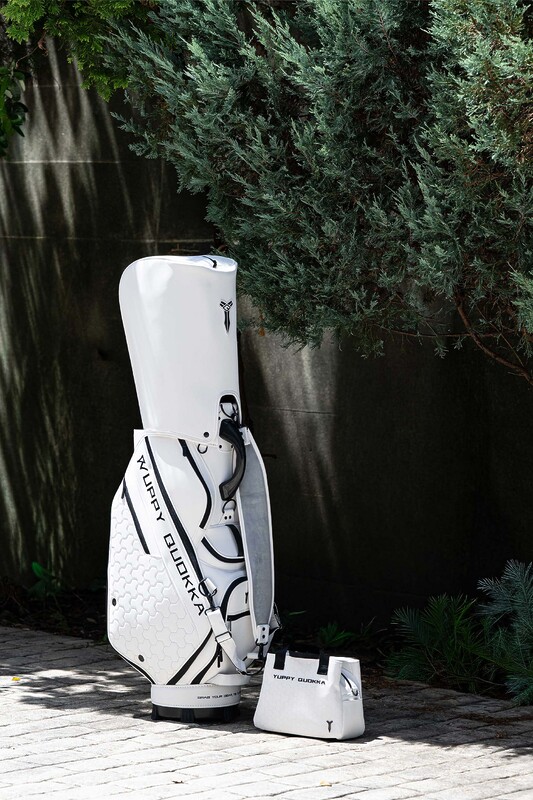 PREMIUM ARMOR CADDIE BAG - WHITE