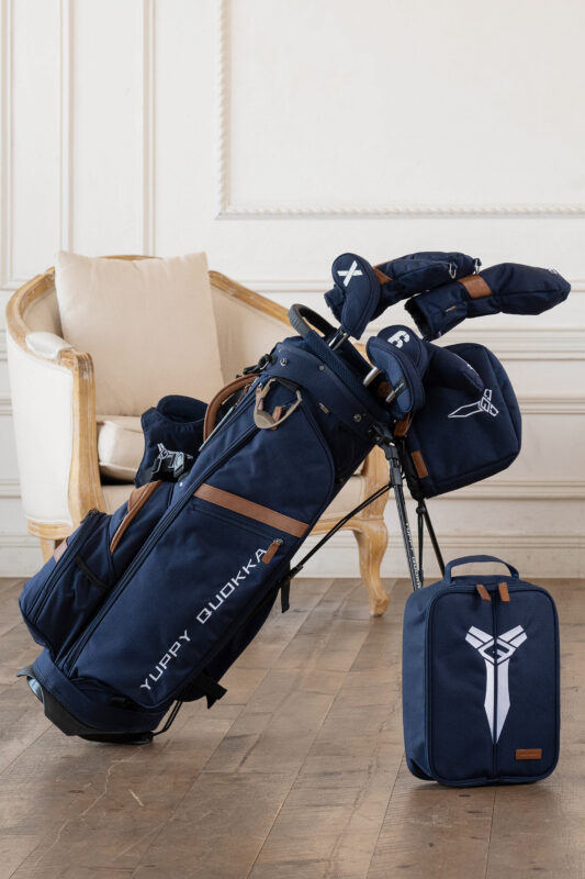 LUX CF | 9.0 STAND CADDIE BAG - NAVY