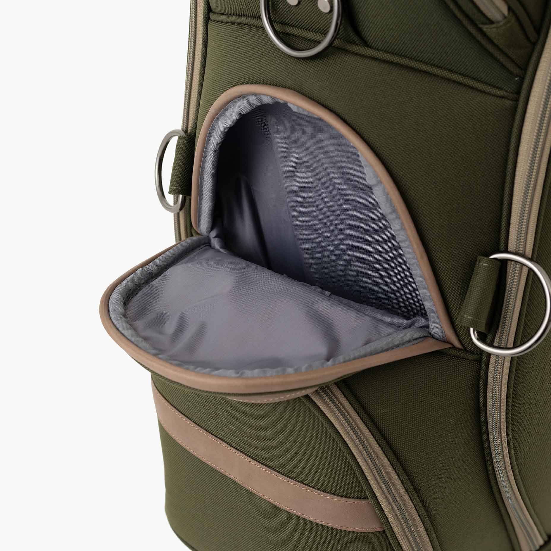 LUX CF | 9.5 CADDIE BAG - OLIVE - Image 19