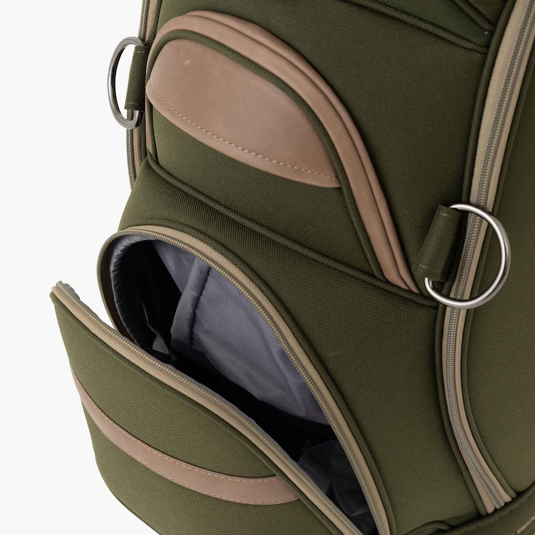 LUX CF | 9.5 CADDIE BAG - OLIVE - Image 18