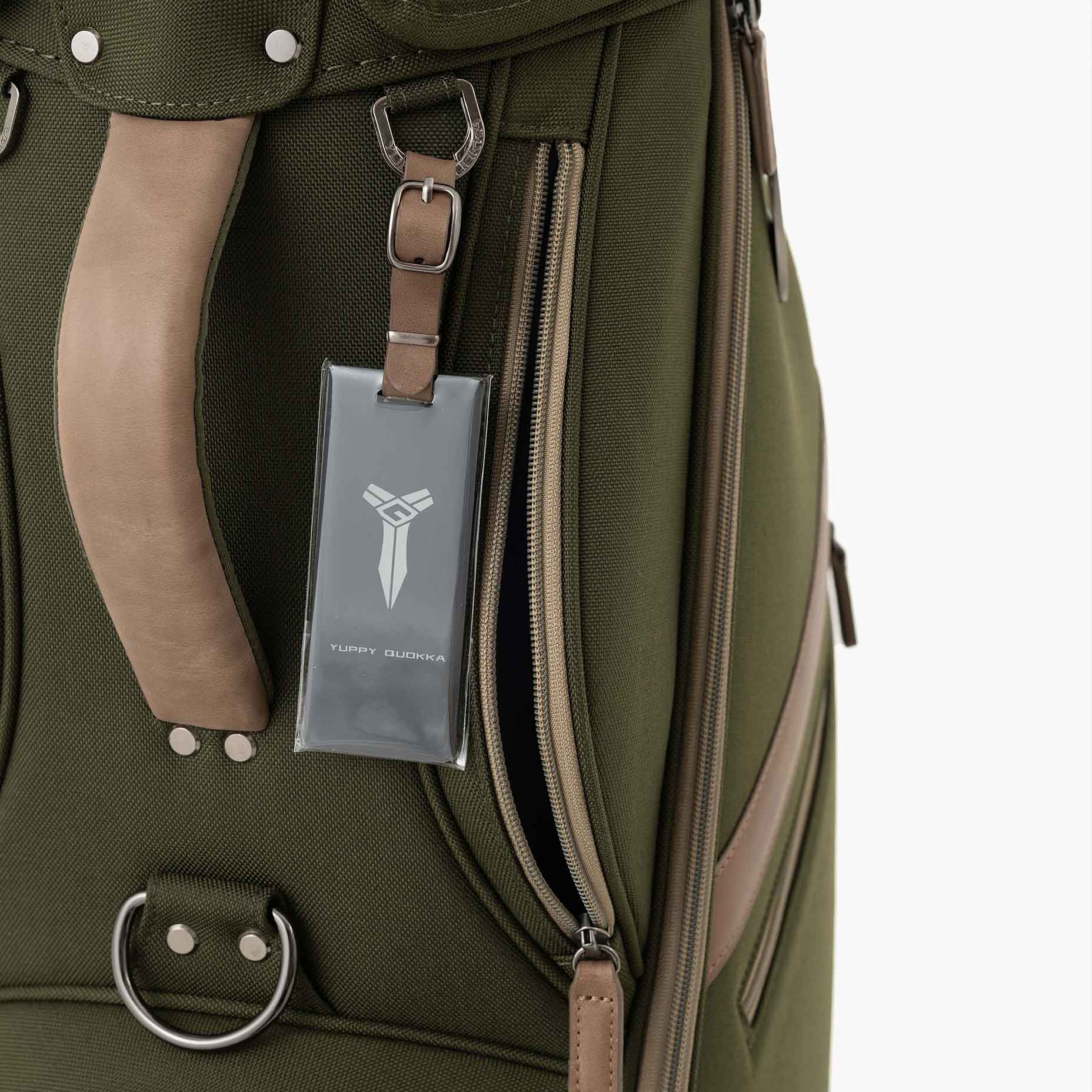 LUX CF | 9.5 CADDIE BAG - OLIVE - Image 15