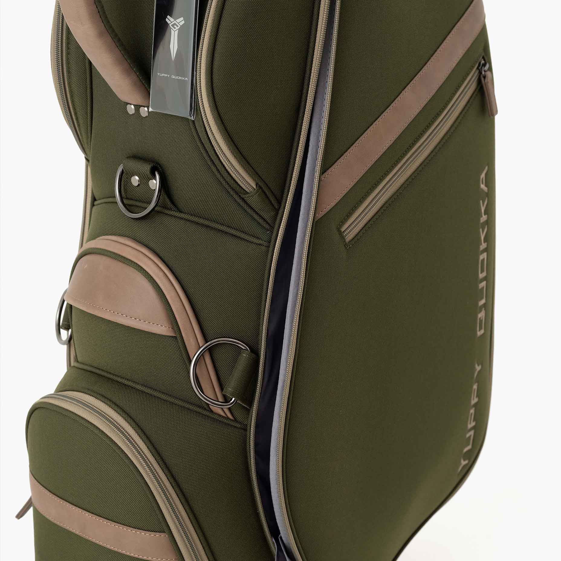 LUX CF | 9.5 CADDIE BAG - OLIVE - Image 14