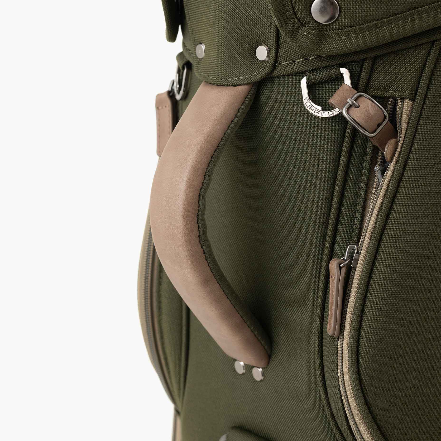 LUX CF | 9.5 CADDIE BAG - OLIVE - Image 12