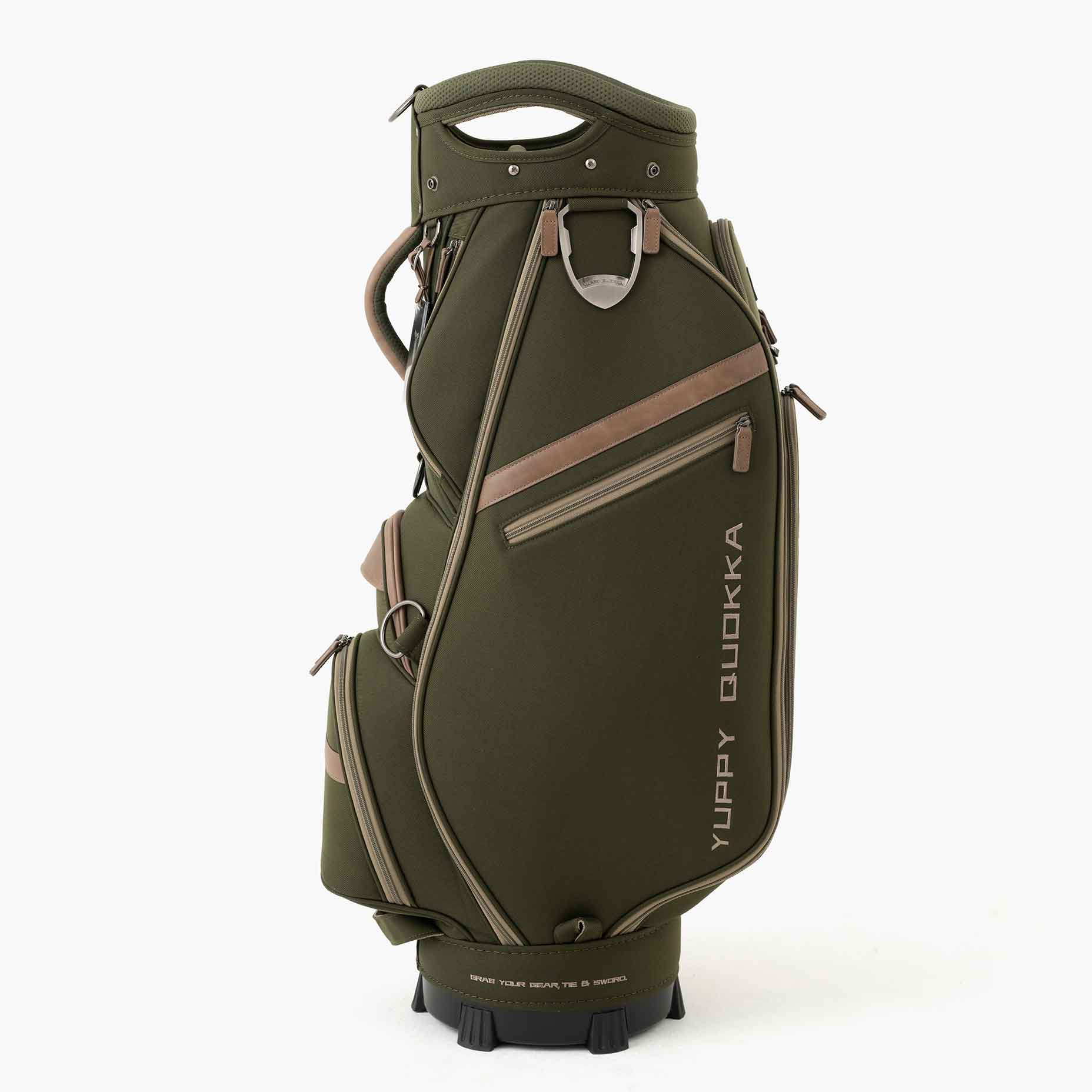 LUX CF | 9.5 CADDIE BAG - OLIVE - Image 2