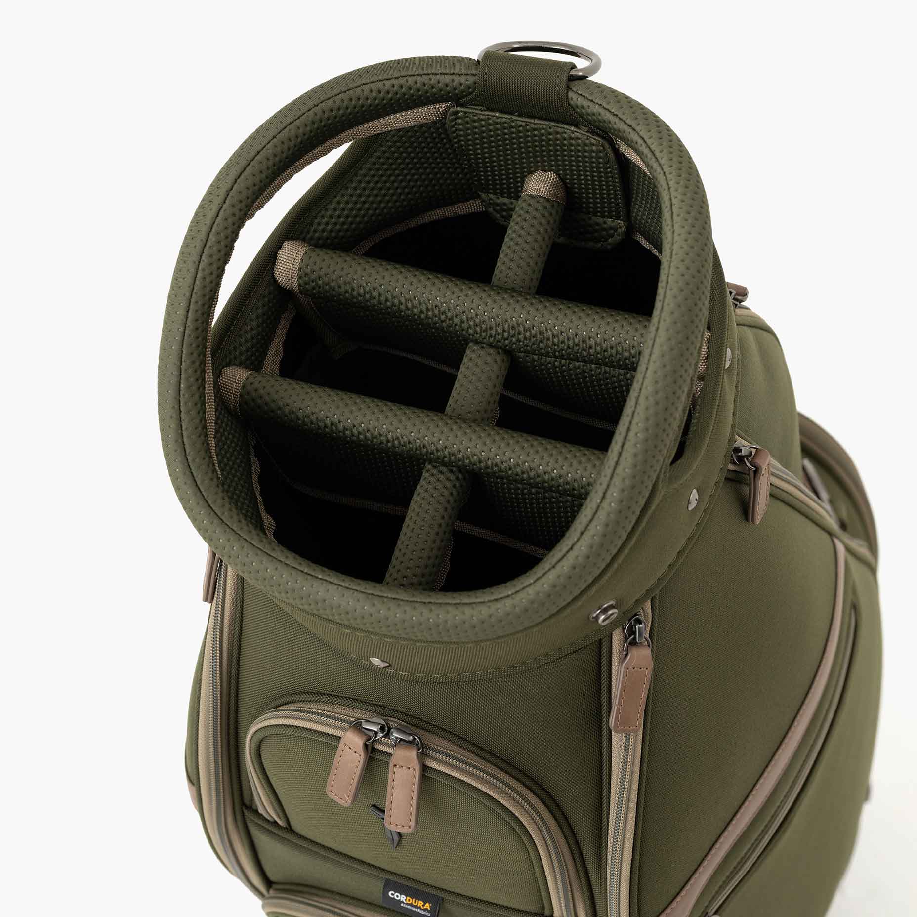 LUX CF | 9.5 CADDIE BAG - OLIVE - Image 11