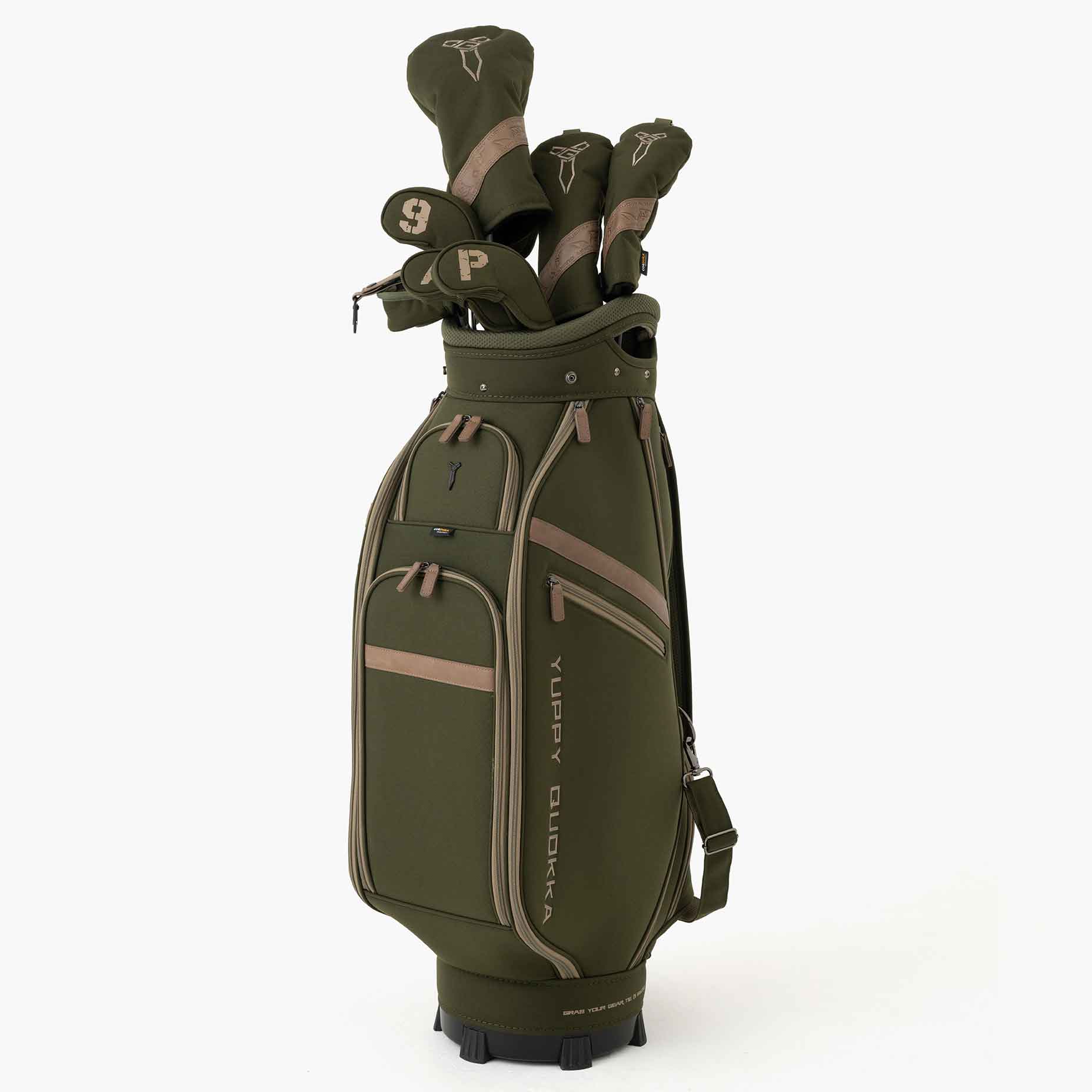 LUX CF | 9.5 CADDIE BAG - OLIVE - Image 26